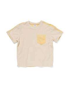 Kinder-T-Shirt, Frottee gelb