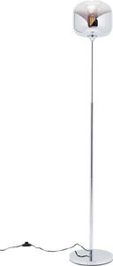 KARE DESIGN Retrofit Stehlampe GLOBLET BALL silberfarbig - H. 160 cm