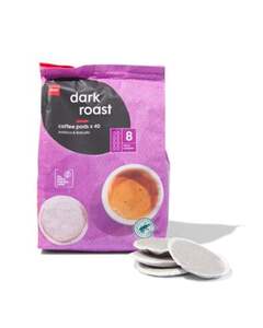 40er-Pack Kaffeepads, Dark Roast