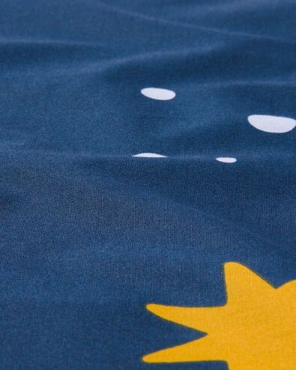 Bild 2 von Kinder-Bettwäsche – Soft Cotton – 140 x 200 cm – dunkelblau mit Planetenmuster