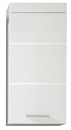 Bild 1 von Hängeschrank KIM 37 x 77 x 23 cm weiß/ HG weiß - 1-türig mit 1 Boden