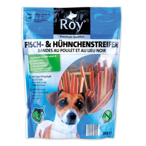 Hundesnacks Fisch- & Hühnchenstreifen - ca. 360 g