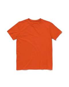 Kinder-Sportshirt, nahtlos orange
