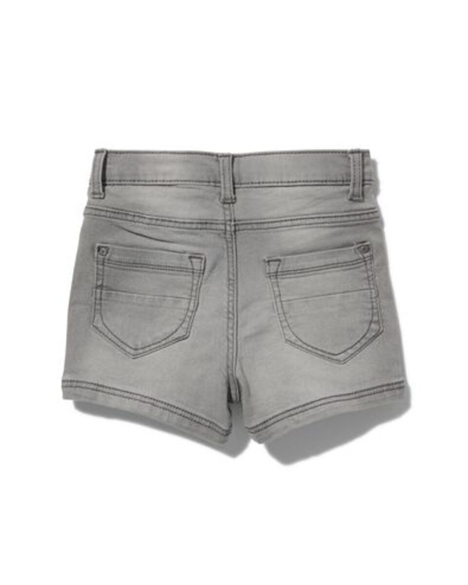 Bild 4 von Kinder-Shorts, Denim grau