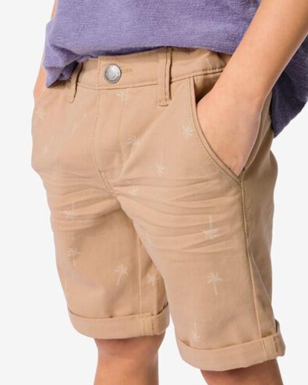Bild 4 von kurze Kinder-Chinohose beige