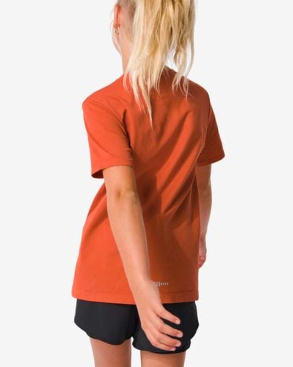 Bild 3 von Kinder-Sportshirt, nahtlos orange