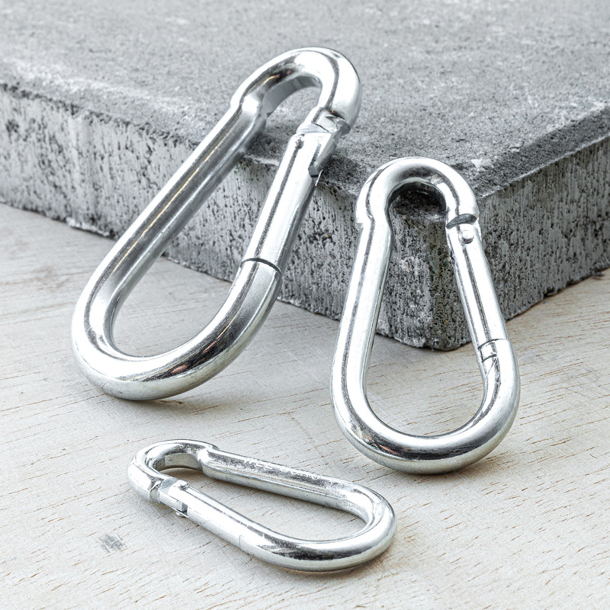 Bild 1 von Kraft Werkzeuge Karabinerhaken in verschiedenen Größen