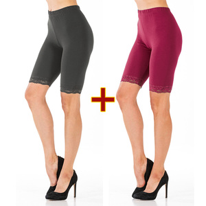 Ellenor Radlerhose mit edler Spitze 2er-Set