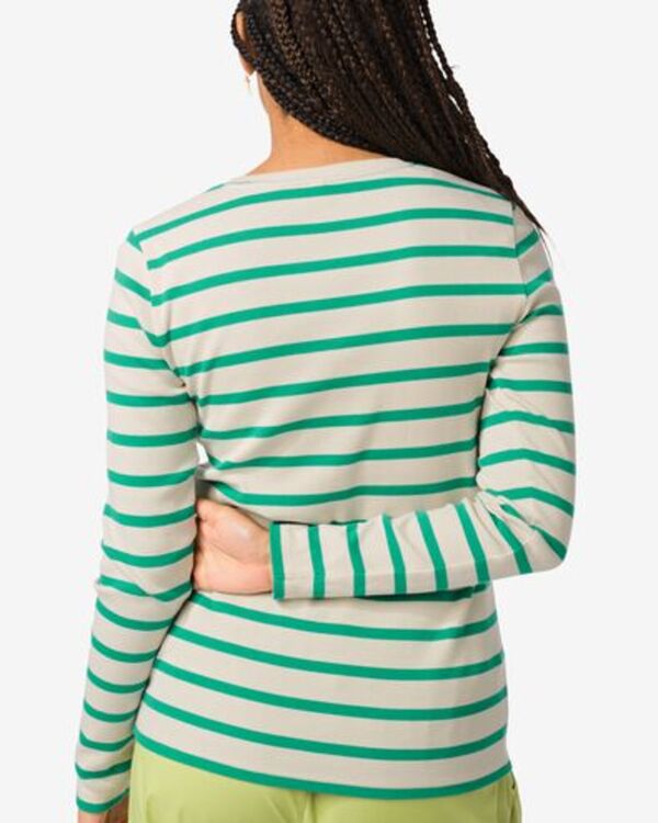 Bild 3 von Damen-Shirt Clara, Feinripp dunkelgrün