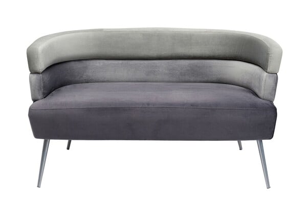 Bild 1 von KARE DESIGN Sofa SANDWICH 125 x 64 cm grau - Metallgestell