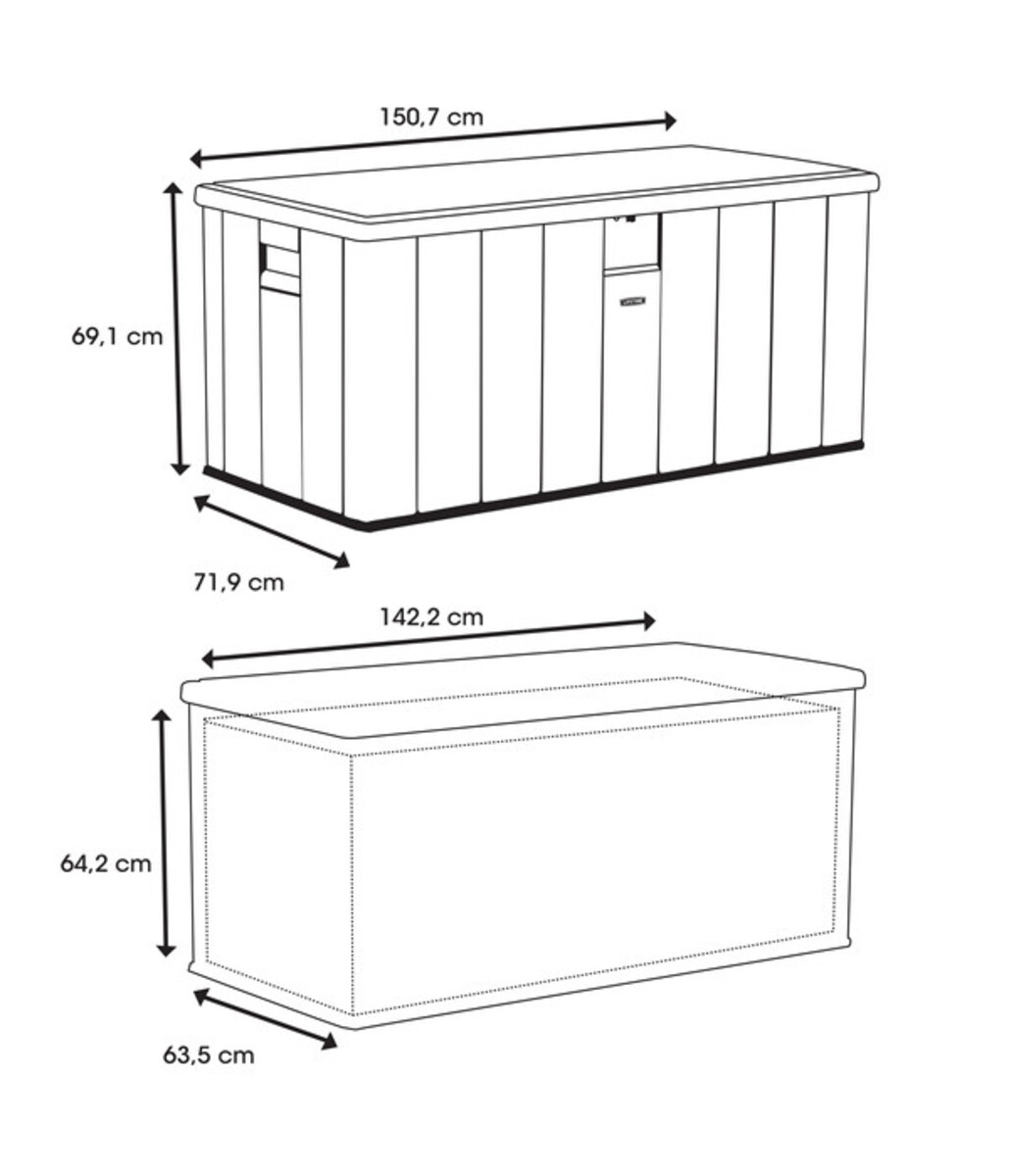 Bild 4 von Lifetime Kissenbox Harmony, 570 l