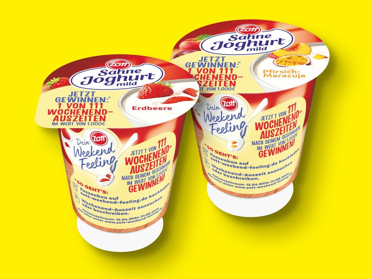Bild 1 von Zott Sahne Joghurt, 
         150/140 g
