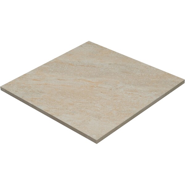 Bild 2 von Terrassenplatte Feinsteinzeug & Beton Manhattan Beige 60 x 60 x 3+1 cm