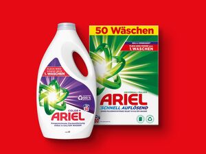 Ariel Waschmittel 50 Wäschen, 
         2,5 l/3 kg