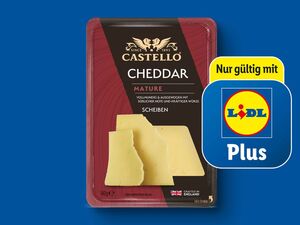 Castello Cheddar/Höhlenkäse, 
         140/150 g