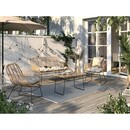 Bild 2 von Lounge-Set Udima mit Tisch 4-teilig aus Rattan Natur