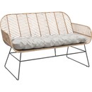 Bild 3 von Lounge-Set Udima mit Tisch 4-teilig aus Rattan Natur