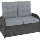 Bild 3 von Lounge-Set Kalgan 6-teilig Wicker Anthrazit