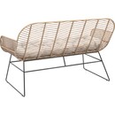 Bild 4 von Lounge-Set Udima mit Tisch 4-teilig aus Rattan Natur