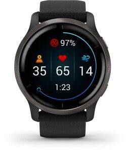 Venu 2 Smartwatch schwarz/schiefergrau