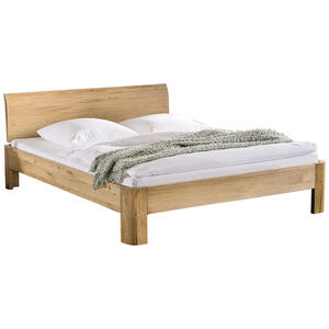 Hasena Bett, Eiche, Holz, Eiche, massiv, 180x200 cm, Schlafzimmer, Betten, Doppelbetten