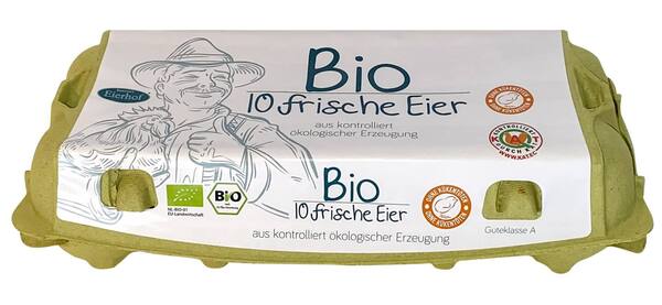 Bild 1 von Frische Bio-Eier, 10-St.-Packg.