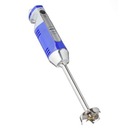 Bild 1 von METRO Professional Stabmixer GSM 1000, Edelstahl / Kunststoff, 1 - 8 L, 250 W, ergonomisches Griffdesign, inkl. Mixbecher, blau / silber