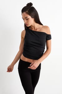 C&A Top, Schwarz, Größe: XS