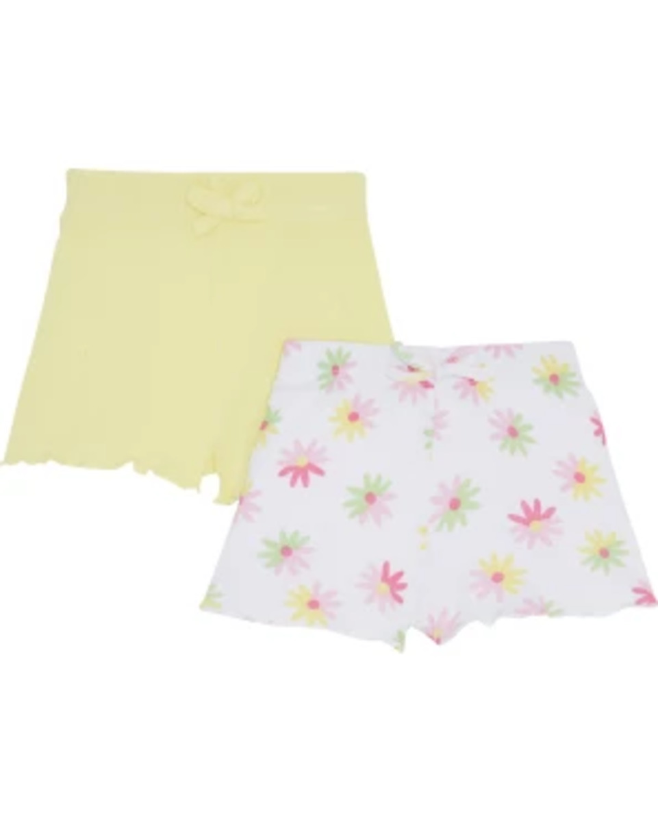 Bild 1 von Shorts mit großer Schleife, 2er-Pack, Ergee, hellgelb