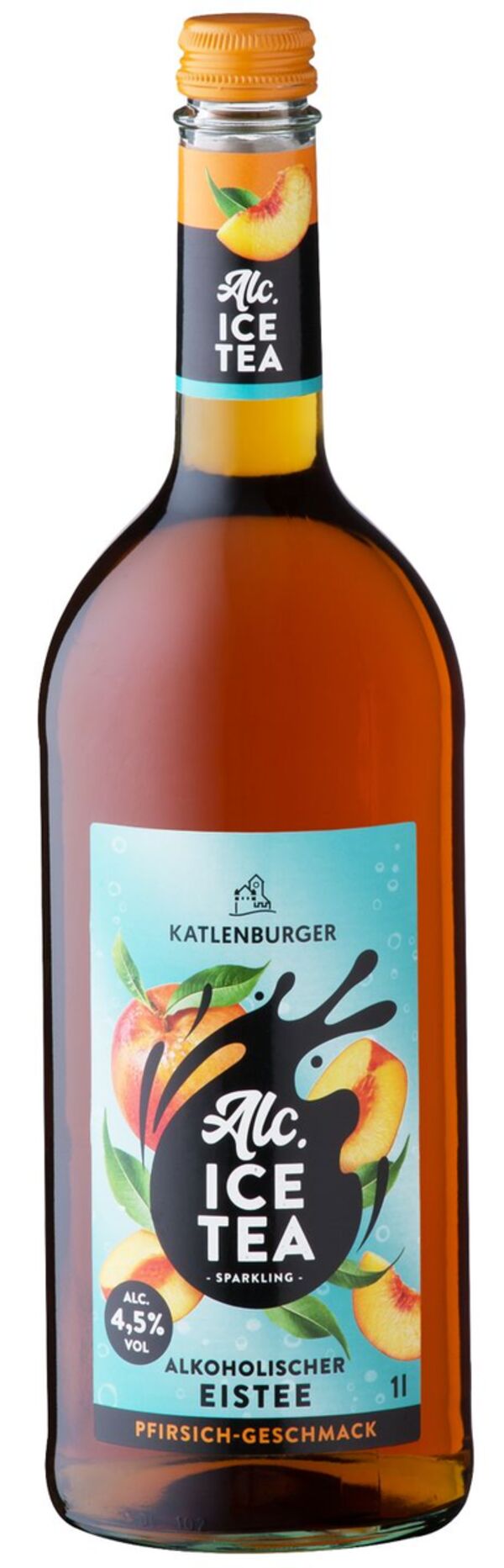 Bild 1 von KATLENBURGER Alkoholischer Eistee, 1-l-Fl.