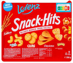 LORENZ Snack-Hits, 280-g-Packg.