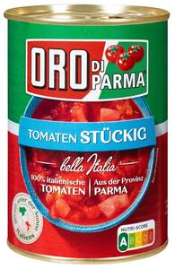ORO DI PARMA Tomaten natur, 400-g-Dose