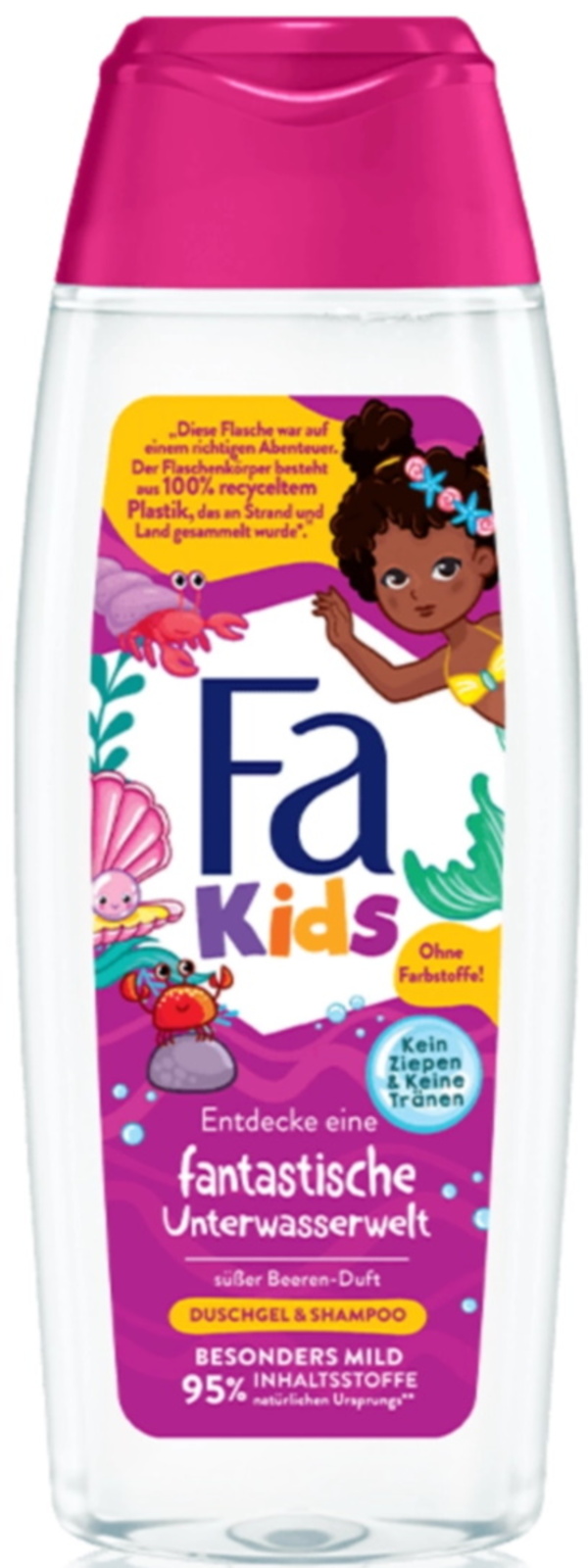 Bild 1 von Fa Kids Duschgel & Shampoo Fantastische Unterwasserwelt 250ML