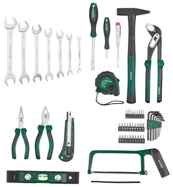 Bild 2 von PARKSIDE® Werkzeugkoffer, 64-teilig