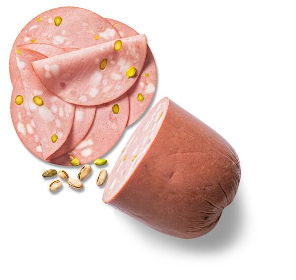 Bild 1 von MONTORSI Mortadella Bologna IGP mit Pistazien, 100 g