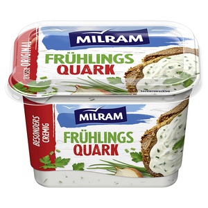 MILRAM Frühlingsquark oder Gewürzquark 379 g