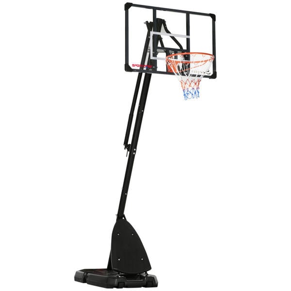 Bild 1 von SPORTNOW Basketballkorb schwarz B/H/L: ca. 70,5x111x350 cm