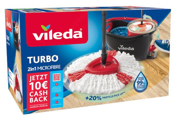 Bild 1 von VILEDA Komplett-Set »TURBO«, 3-teilig