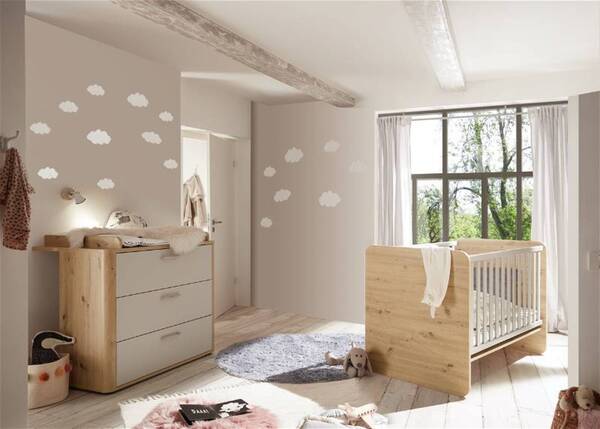 Bild 1 von MyBaby Babyzimmer-Set 3 LILLY, Holz