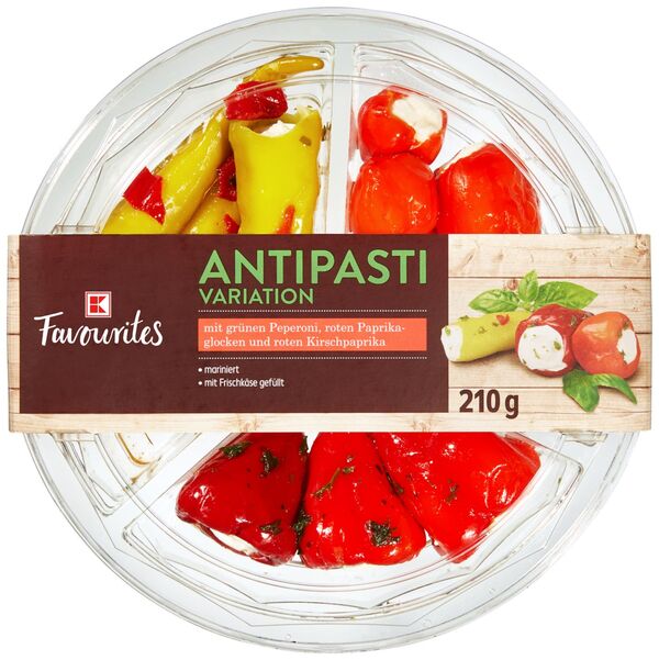 Bild 1 von K-FAVOURITES Antipasti-Variation, 210-g-Packg.