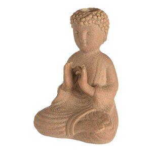 Vase BUDDHA ca.D8xH12cm, schlamm