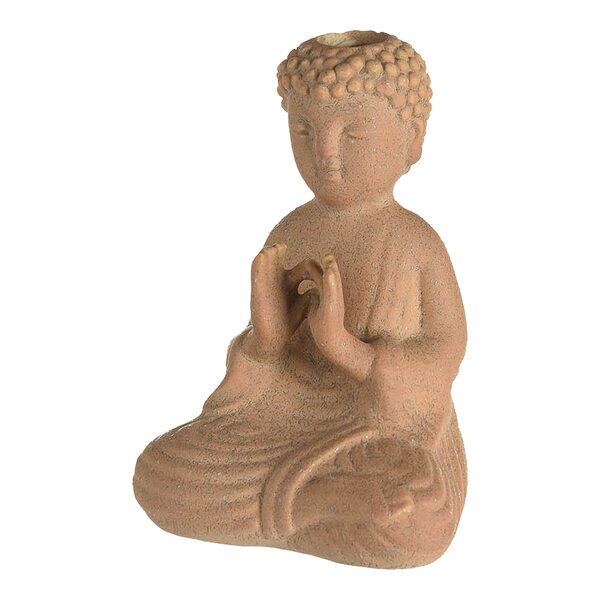 Bild 1 von Vase BUDDHA ca.D8xH12cm, schlamm