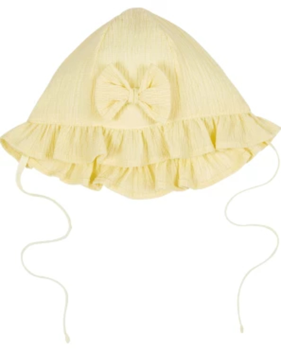 Bild 1 von Gelbe Sommermütze, Ergee, elastischer Einsatz hinten, gelb
