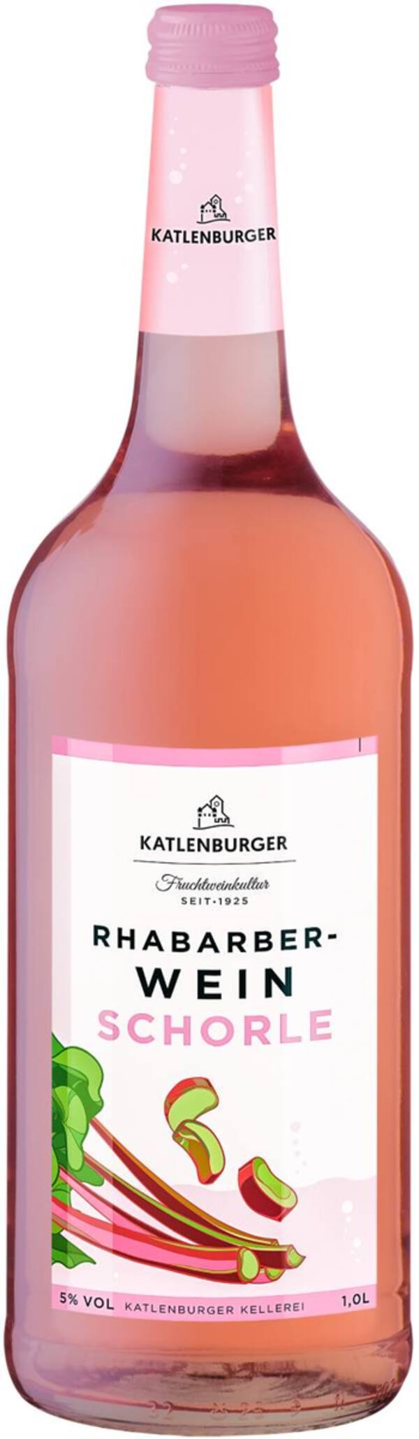 Bild 1 von KATLENBURGER Fruchtweinschorle, 1-l-Fl.