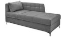 Bild 1 von Einzelsofa 207 cm Recamiere Sofa grau - MARIE