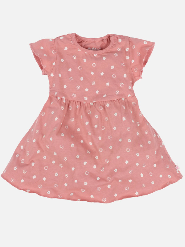 Bild 1 von Baby Mädchenkleid mit Alloverprint
                 
                                                        Rosa