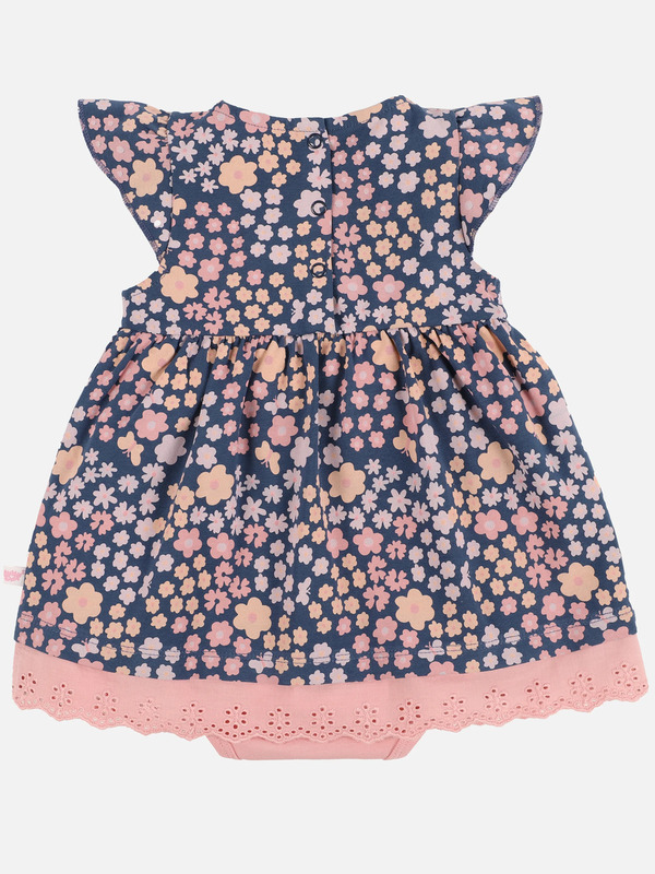 Bild 2 von Baby Mädchen Kleid mit angesetztem Body
                 
                                                        Blau