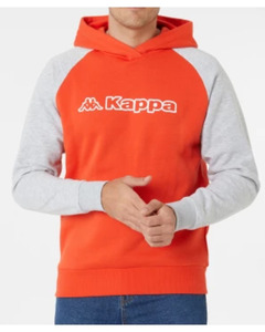 Kappa Kapuzenpullover, Kappa, Rippbündchen, orange