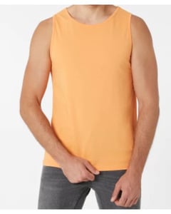 Tanktop in Hellorange, X-Mail, Rundhalsausschnitt, hellorange