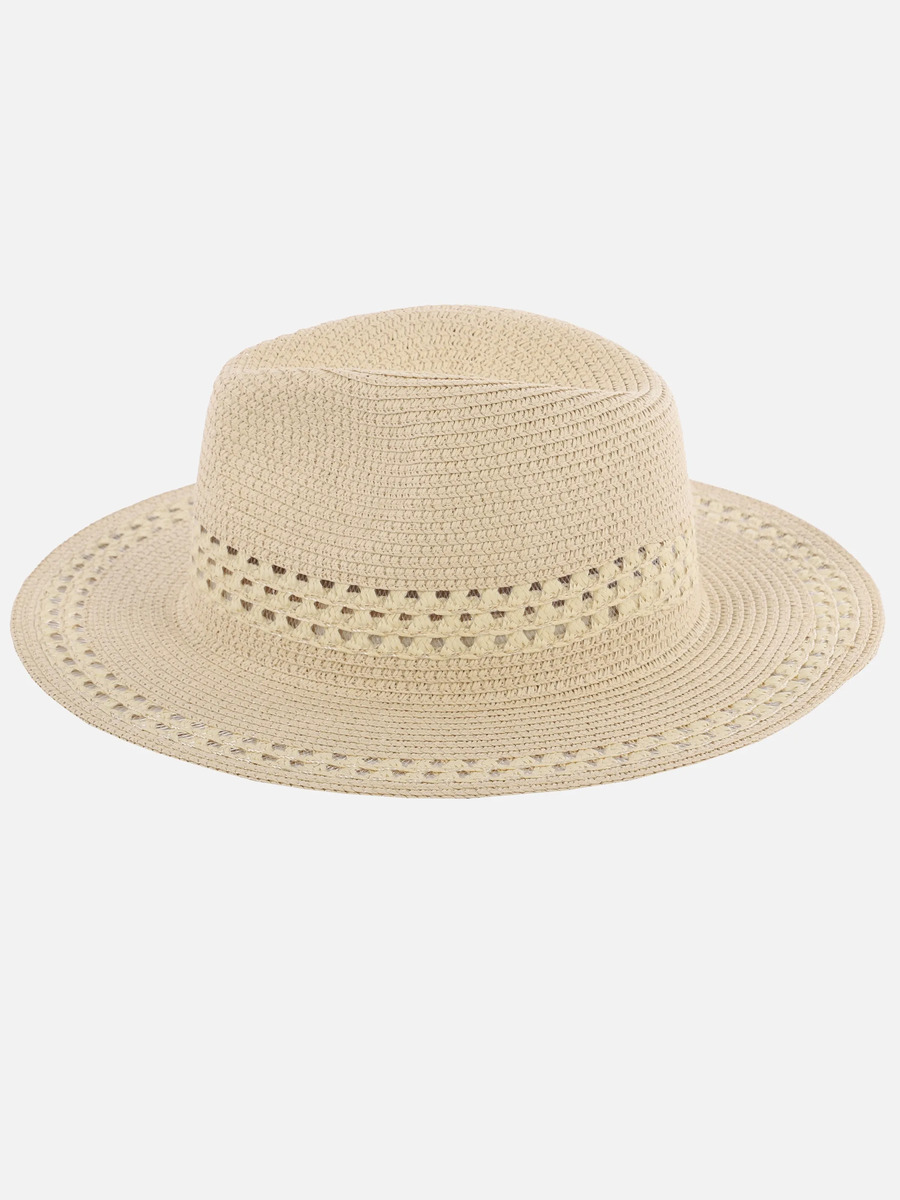 Bild 2 von Damen Sonnenhut mit Lochmuster
                 
                                                        Beige